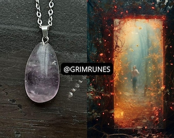 Shimmering Lights Astral Realm Portal Enhanced Necklace