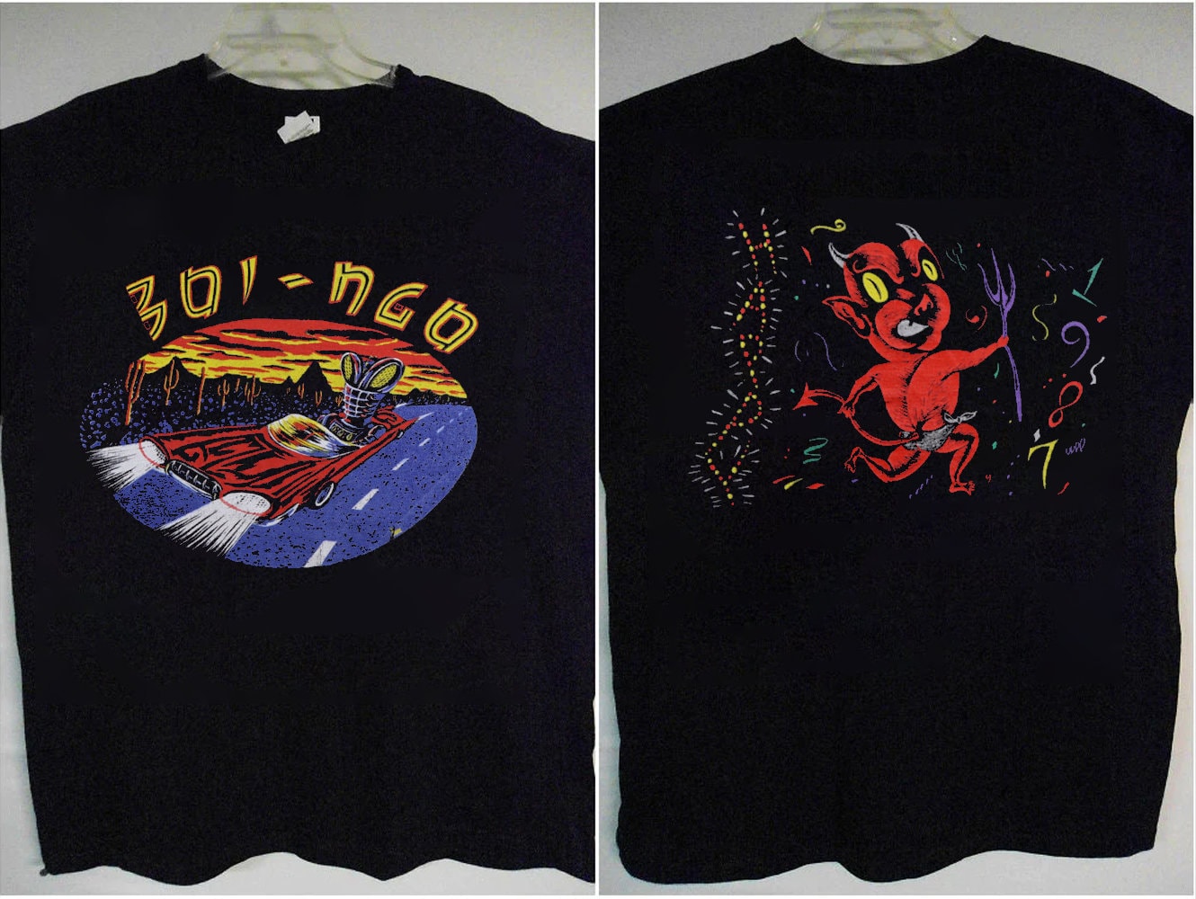 Discover Vintage 1987 Oingo Boingo Concert T-Shirt, Oingo Boingo T-Shirt