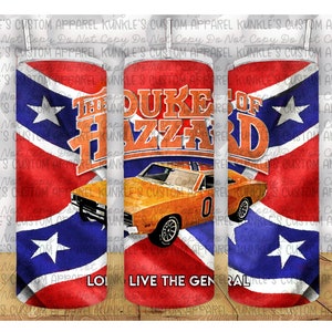 Duques do Perigo, General Lee, Vida Longa ao General Tumbler Design Digital