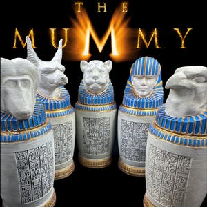 Egyptian Canopic Jars The Mummy