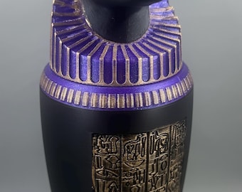 Galaxy Anubis Egyptian Canopic Jar