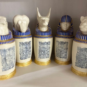 Egyptian Canopic Jars The Mummy