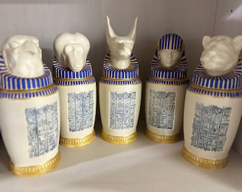 Egyptian Canopic Jars The Mummy