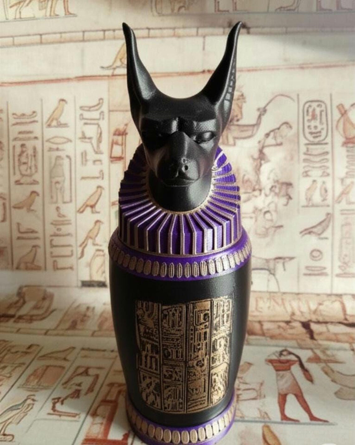Funtastic Anubis Egyptian Canopic Jar Etsy
