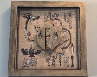 The Mummy Key to Hamunaptra Framed Display Artifact