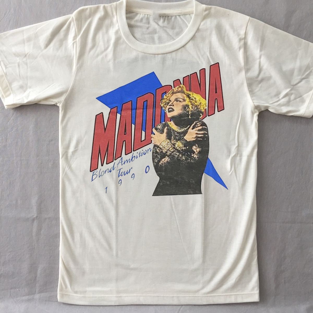 Madonna Blond Ambition Tour 1990 T-Shirt, Madonna Tour 1990 T-Shirt, Madonna 90s Tour Shirt