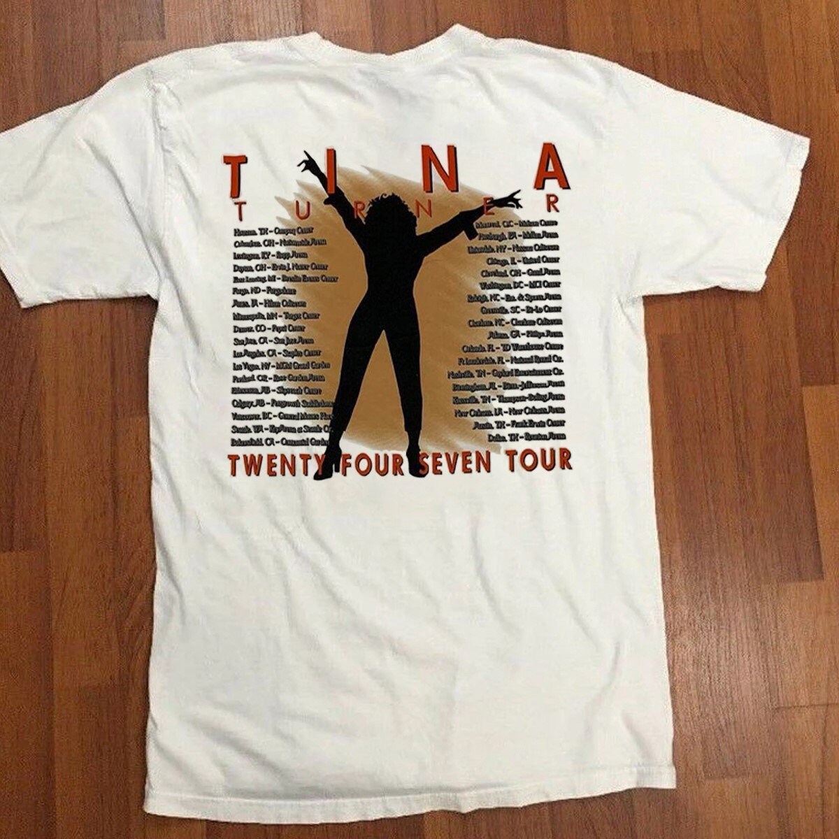 Tina Turner - Twenty Four Seven Tour 1999 T-Shirt
