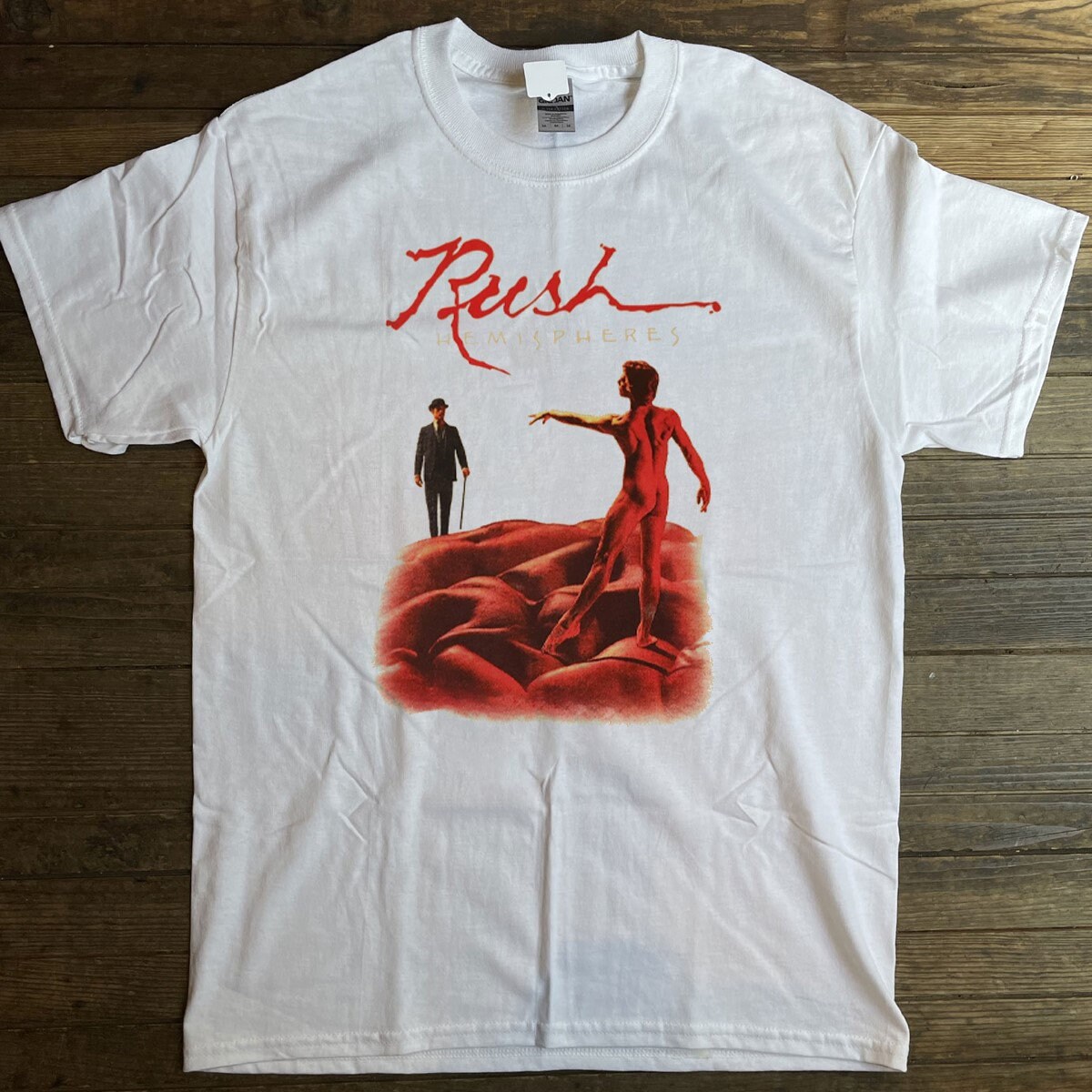 Rush hemispheres top t shirt