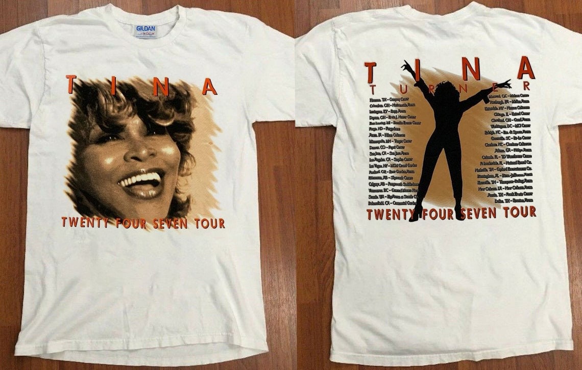 Tina Turner - Twenty Four Seven Tour 1999 T-Shirt