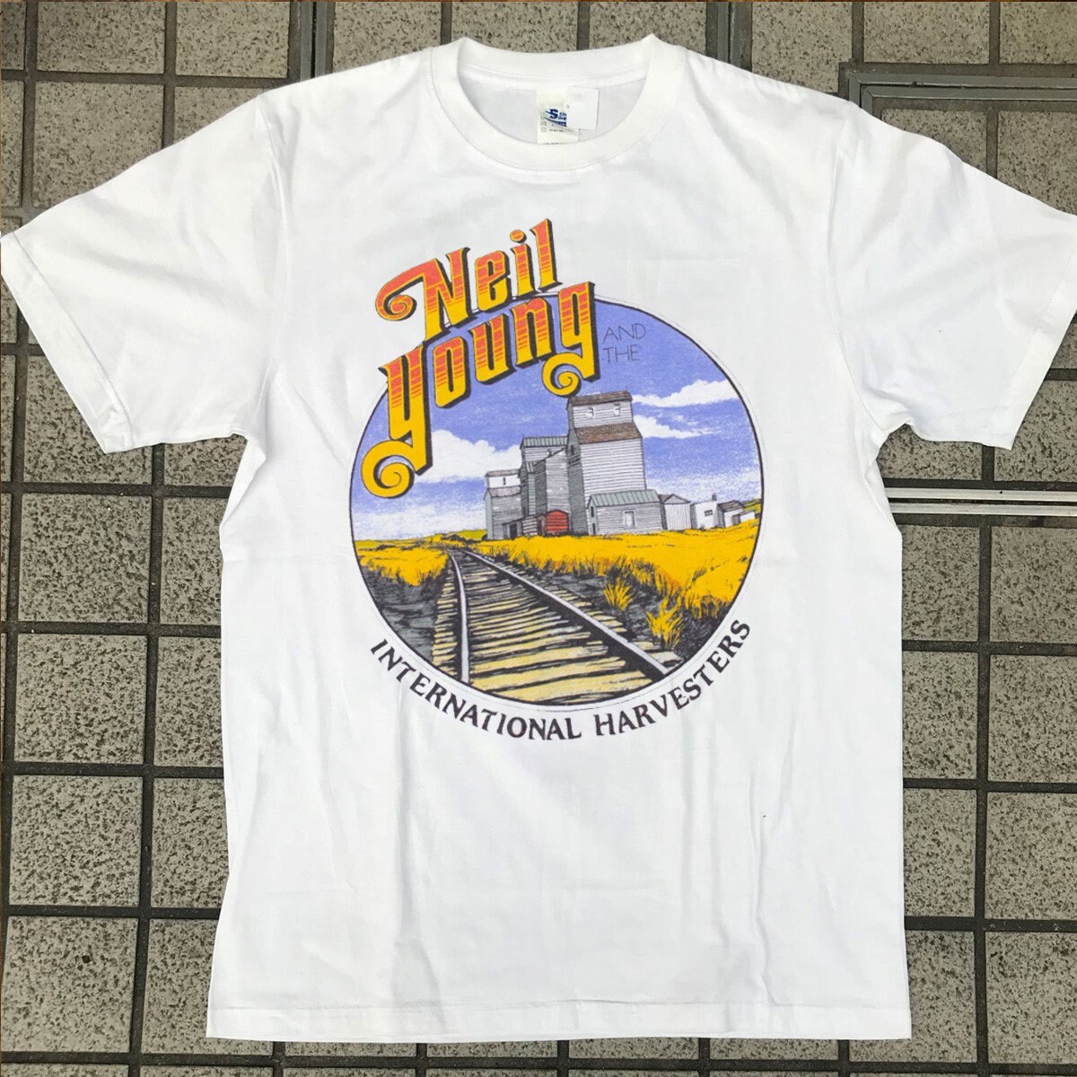 Neil Young And The International Harvesters 1985 Tour TShirt
