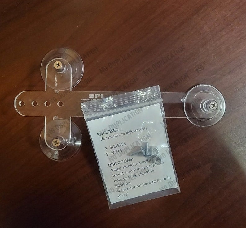 Car/window Shield Holder Clear Fits PBA, FOP & FMBA Shields Etsy