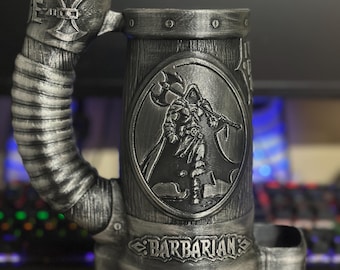 Barbarian Dice roller / tower can holder