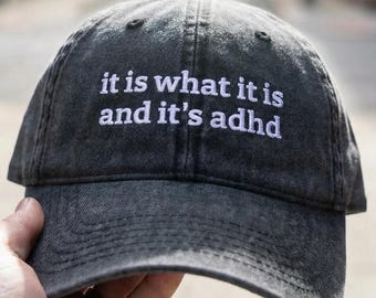 Grappige ADHD-vaderhoed, overgestimuleerd neurodivergent cadeau