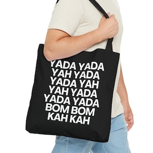 Yada Yada Renaissance Tote Bag, Heated Formation Renaissance World Tour, gift fan merch concert tickets, stadium bag, Outfit purse, y2k bag