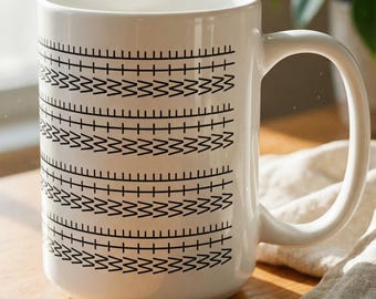 WTF Hidden Message Coffee Mug, Funny Work Bestie Gift
