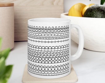 Hidden Message Coffee Mug: Anti-Trump Feminist Gift