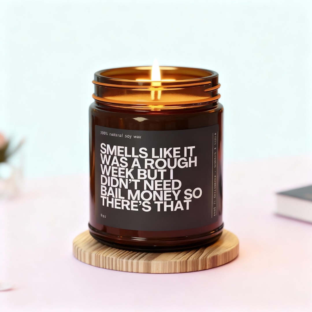 Rough Week Meme Candle, Gen Z Humor, Soy Wax (50-60 Hour Burn) - Etsy