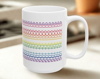 Hidden Swear Word Coffee Mug, Funny Gift for Coworker