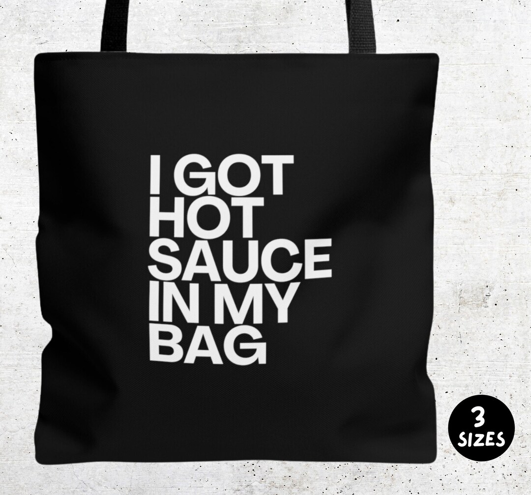 Renaissance Canvas Tote Bag, Hot Sauce in My Bag, Renaissance World