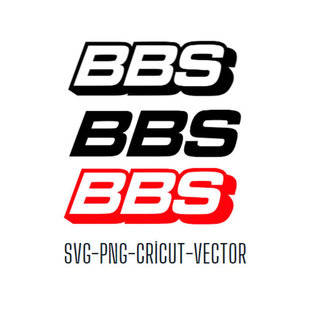 BBS SVG Sticker Print Tuning Decal High Quality Digital - Etsy