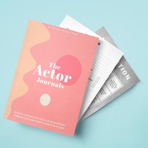 The Actor Journals | Gift for Actor, Acting Gift, Musical Theatre Gifts, Theatre Gift