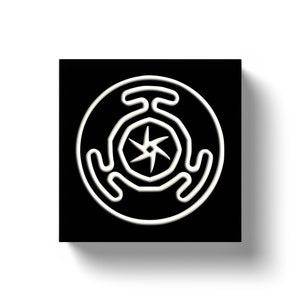 Rueda de Hécate (aspecto de relieve 3d), Hécate, Hekate, Arte de Hécate, Estatua de Hécate, Altar de Hécate, Arte mural de la mitología griega, Diosa de la Triple Luna, Pagana