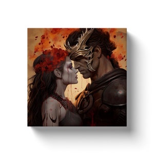 Hades and Persephone: hades, persephone, greek mythology, persephone statue, hades statue, persephone art, persephone altar, hades altar