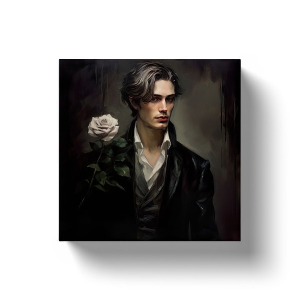 Portrait von Dorian Gray - Das Bildnis des Dorian Gray, Oscar Wilde - penny dreadful, memento mori, momento mori, dark academia, gothic decor