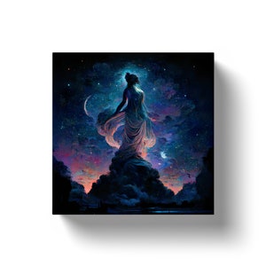 Asteria of the Celestial Stars - asteria, asteria art, asteria art print, greek goddess of stars
