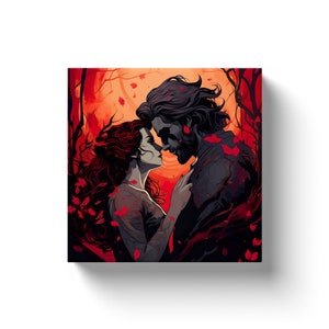 Hades and Persephone&#39;s Underworld Courtship - persephone art, persephone altar, hades altar, persephone statue, hades statue greek mythology