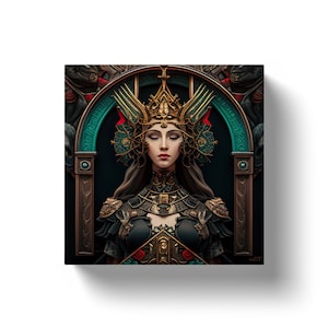 Freya (Seiðr): She who Peers into the Eternal - freyja, freya art print, freyja art print, asatru, freyja statue, freya statue, nordic gods