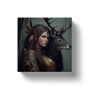 Artemis The Huntress: artemis art, artemis goddess, artemis art print