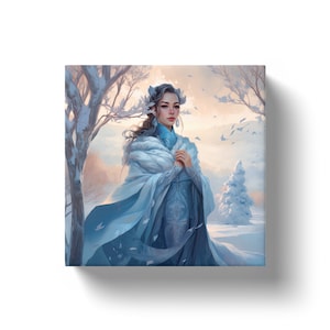 Morana - Slavic Goddess of Winter: morana art print, morana statue, marzanna, morana altar, slavic altar, slavic goddess, slavic pagan art