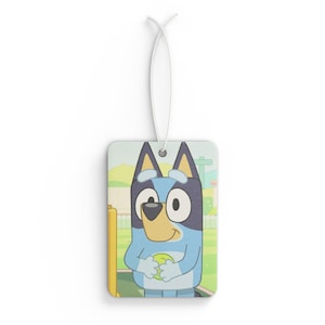 Cute Bluey Car Air Freshener