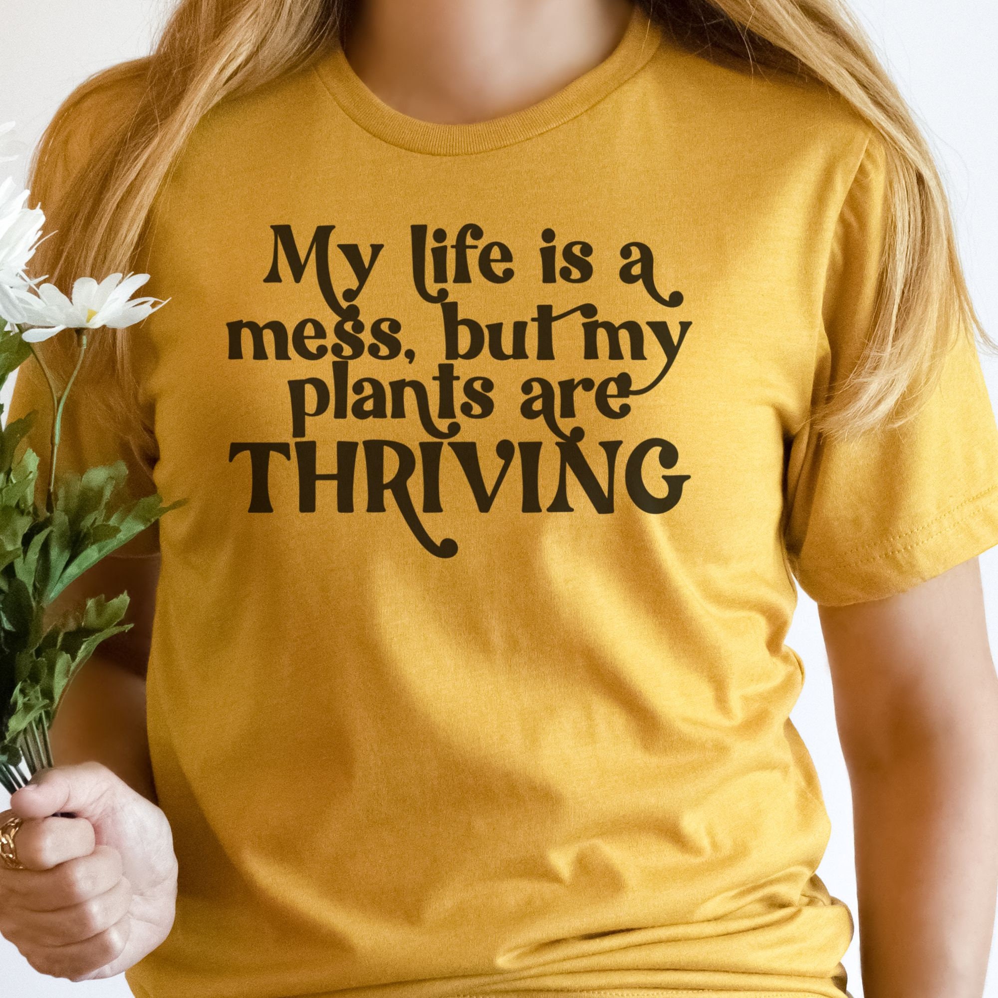 Hot Mess House Plant Lover Digital Design Gift for Plant Etsy