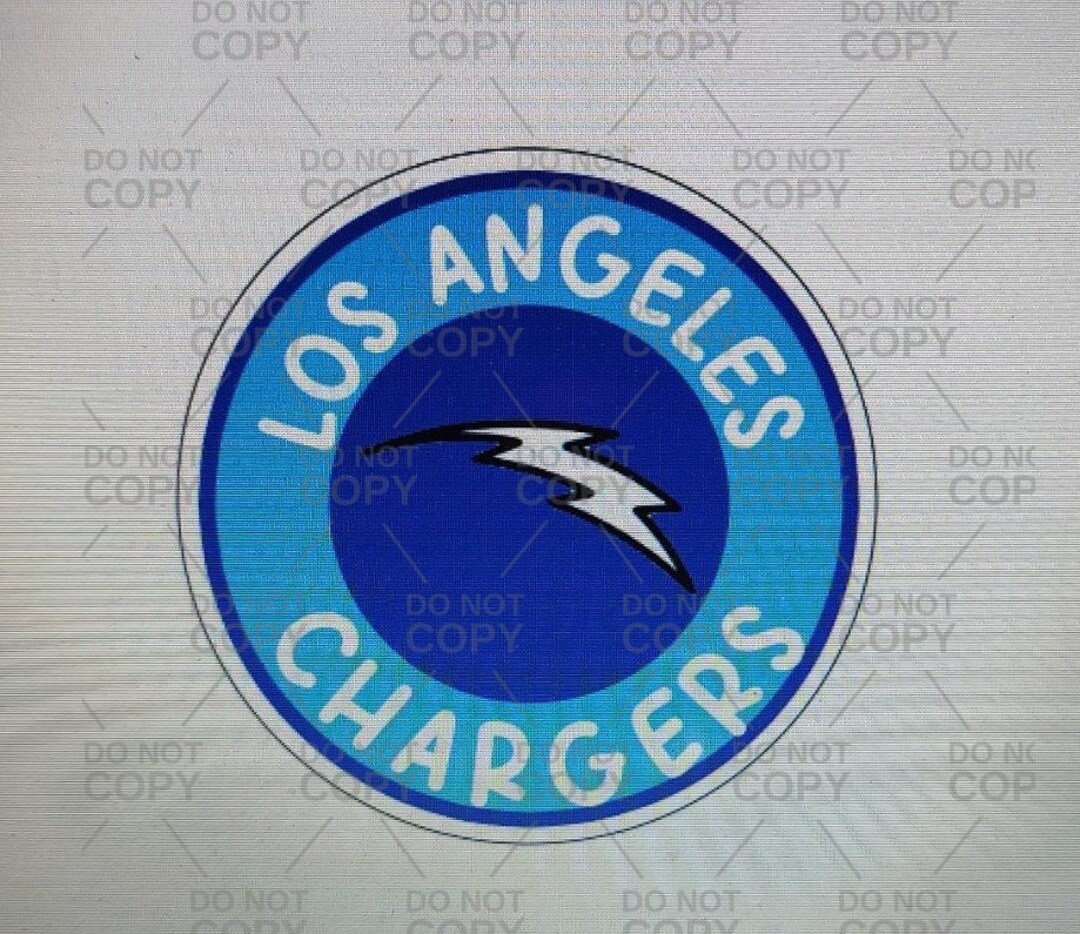 Los Angeles Chargers Decals Made to Order Etsy