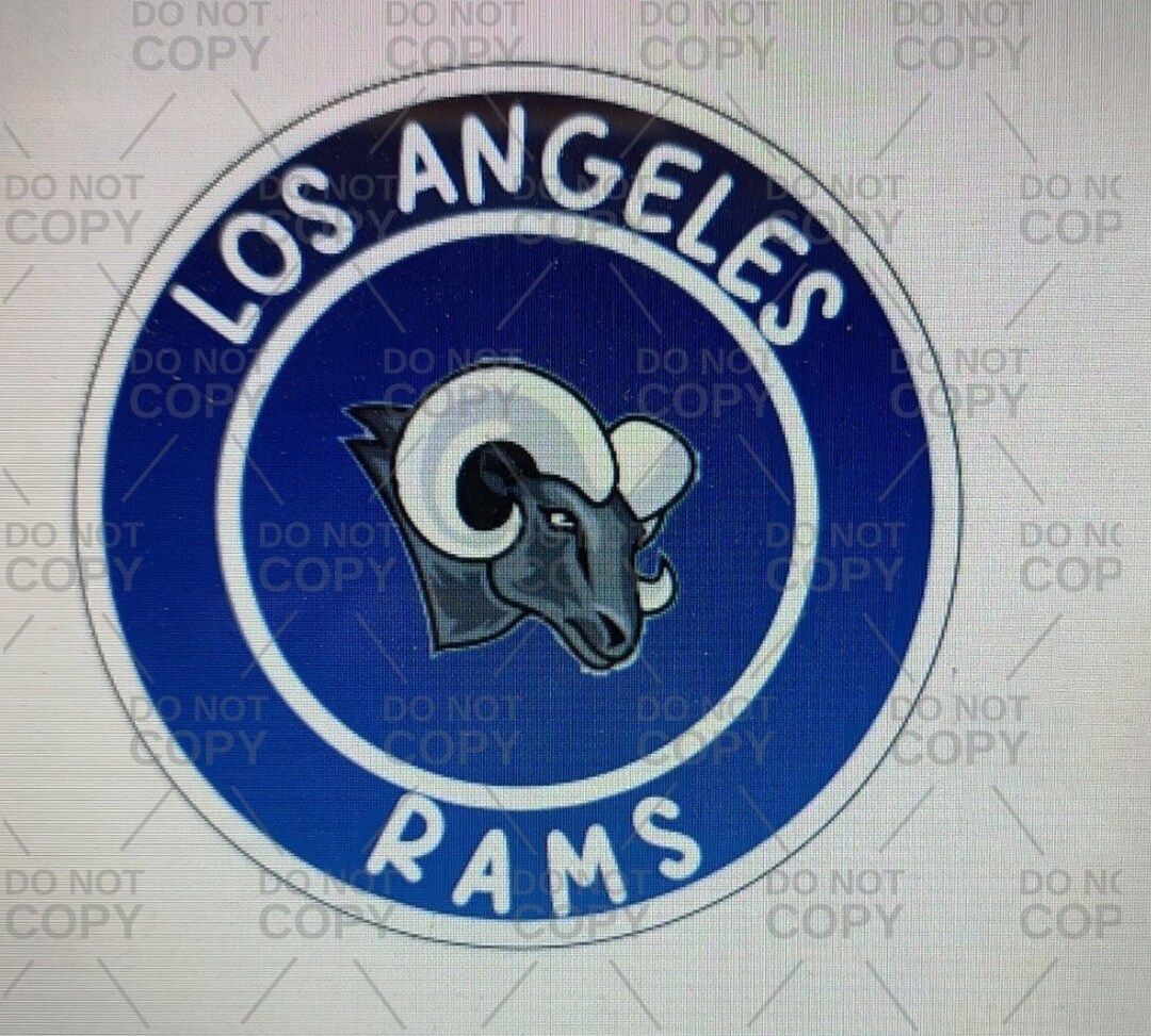 Los Angeles Rams Decals Made to Order Etsy