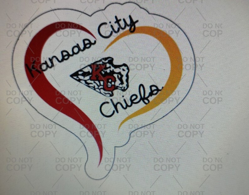 Kansas City Chiefs Decals Made to Order Etsy
