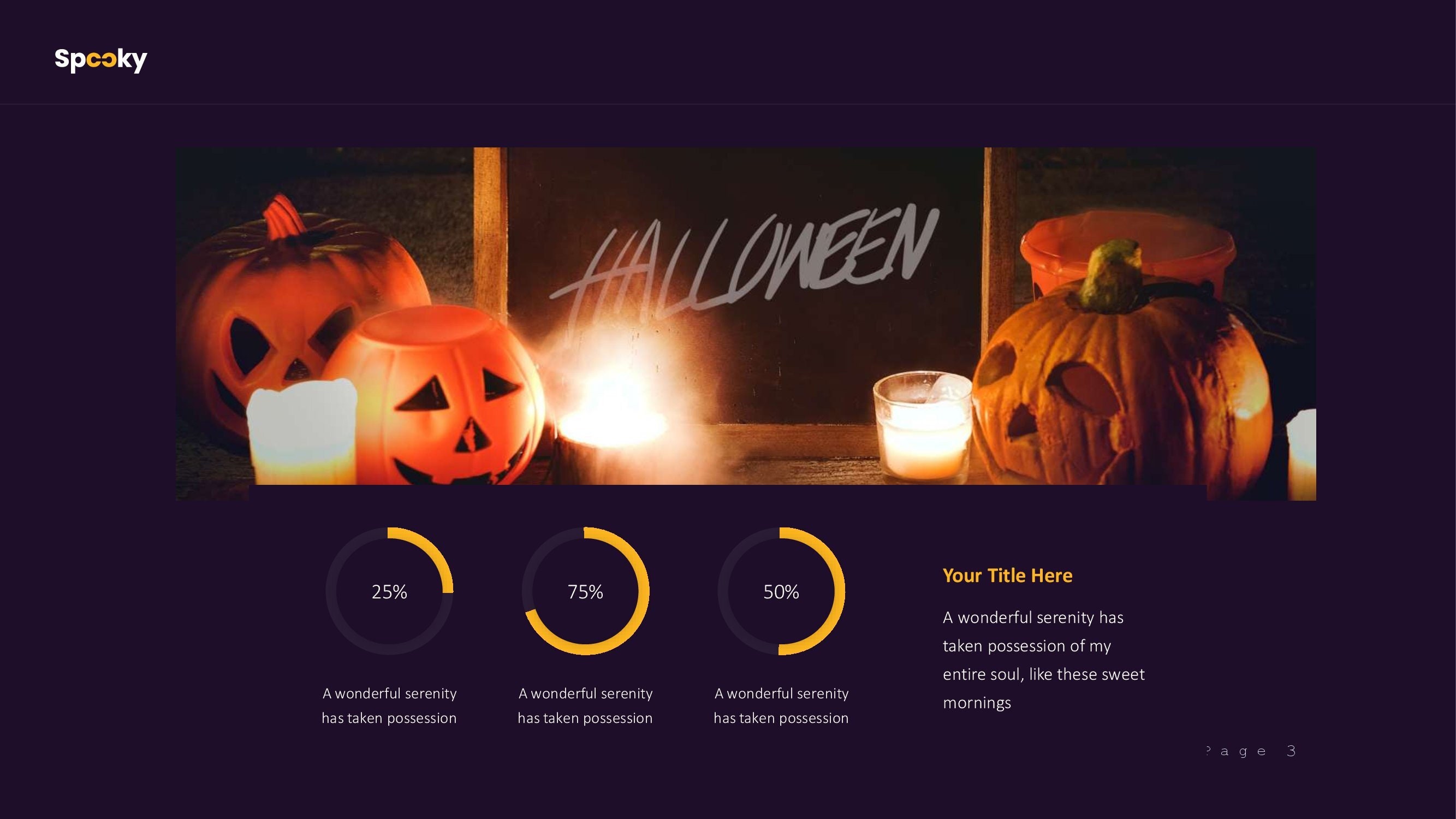 Spooky Halloween Presentation Template Etsy Spooky Halloween Presentation Template Etsy