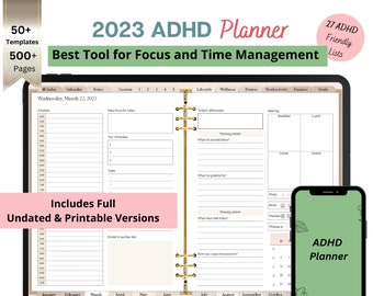 college student planner pdf ADHD Planner, ADHD Digital Planner, Goodnotes Planner, Adhd Planner Adult, Adhd Planner Digital, ADHD Daily Planner, Adhd Student Planner