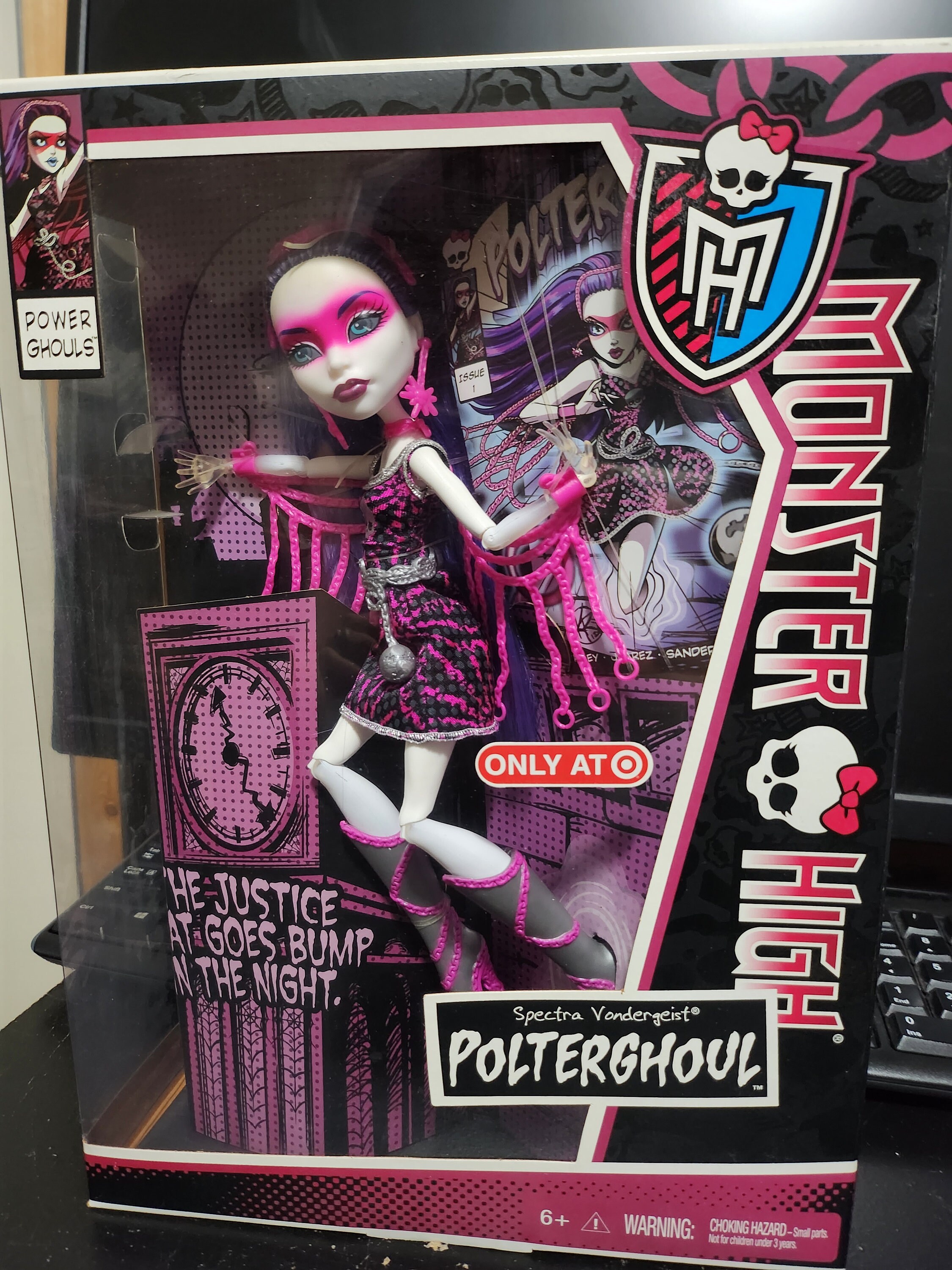 Monster High Spectra Vondergeist Polterghoul Target Exclusive NRFB