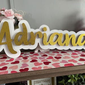 3d Custom Name Sign