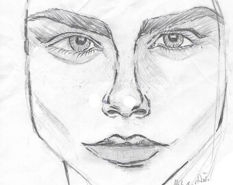 Cara Delevigne - Etsy