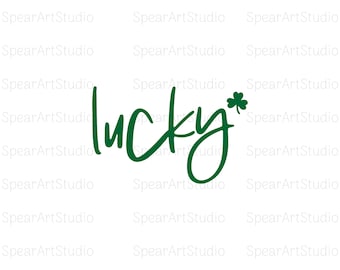 Lucky SVG , St Patrick's Day Shirt Svg, Luck Svg, St. Paddy's Day Svg, Digital Download, Png-Pdf-Ai-Jpeg
