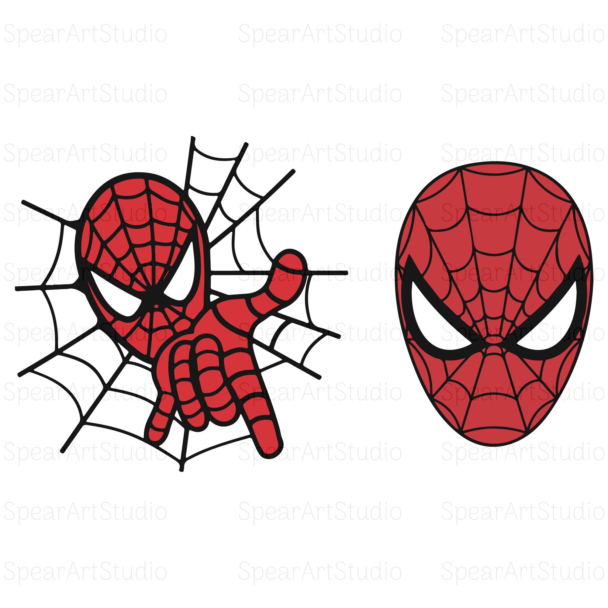 Spiderman Logo - Etsy