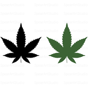 Marijuana Leaf SVG, Pot leaf SVG Download, SVG files for Cricut, Svg files for Silhouette, Digital Download, Svg Design, Cricut files