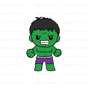 Hulk Silhouette, Baby Hulk SVG, Hulk Png, Hulk Clipart, Hulk dafür Cricut, der unglaubliche Hulk SVG, verrückter Hulk, Silhouette, sofortiger Download