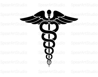 Kaduceusz Svg, Symbol medyczny SVG, MD Svg, Gwiazda życia Svg, Lekarz Svg, Pielęgniarka Svg, Png, Ai, Pdf, Jpg, natychmiastowe pobieranie cyfrowe