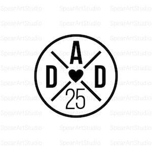 Dad Est 2025 Svg, Dad Est 2025 Shirt Png, Father&#39;s Day, Dad SVG, Svg Files, Svg for Cricut, Svg for Shirts,