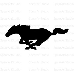 Mustang Svg, Mustang Car Logo Svg, Mustang Silhouette, Mustang Cricut, Mustang Cut File, SVG • PNG • Jpeg • Pdf • Ai